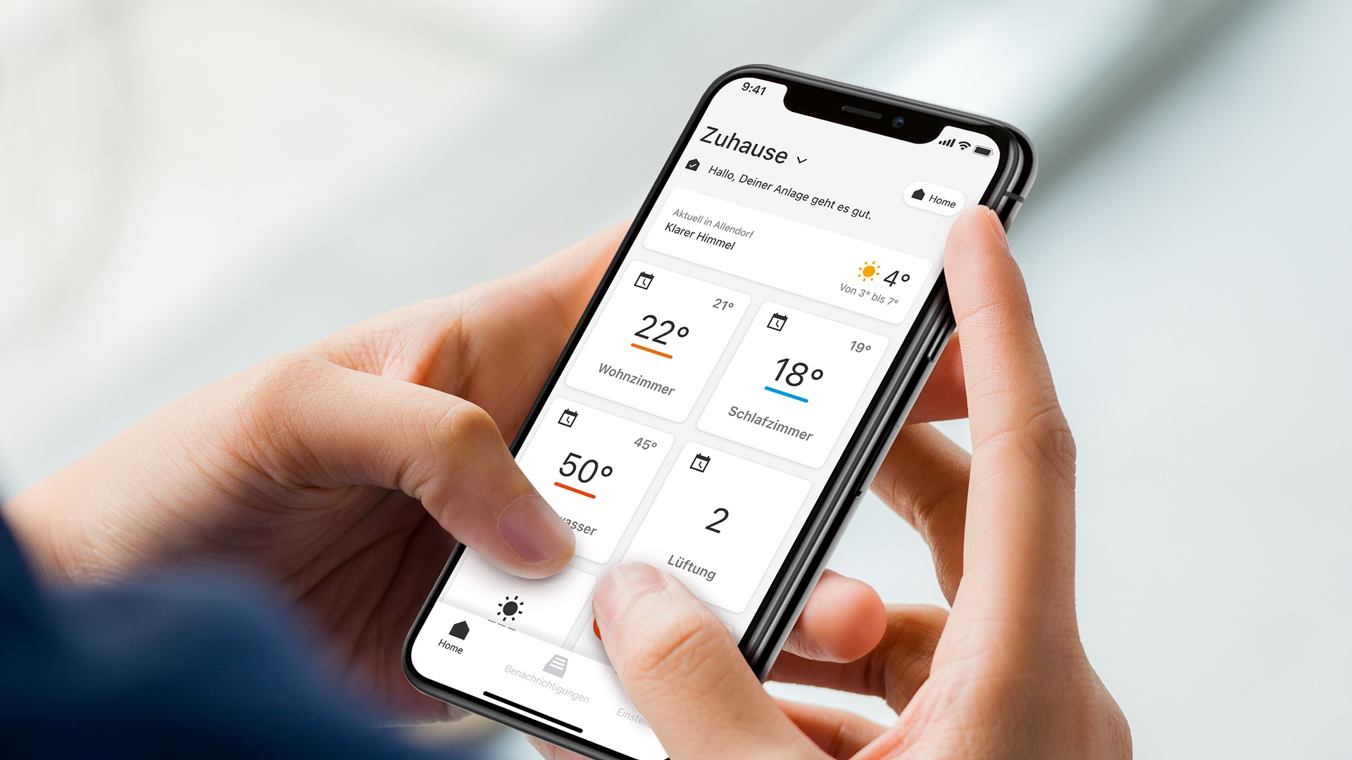 Aplikacja Viessmann ViCare