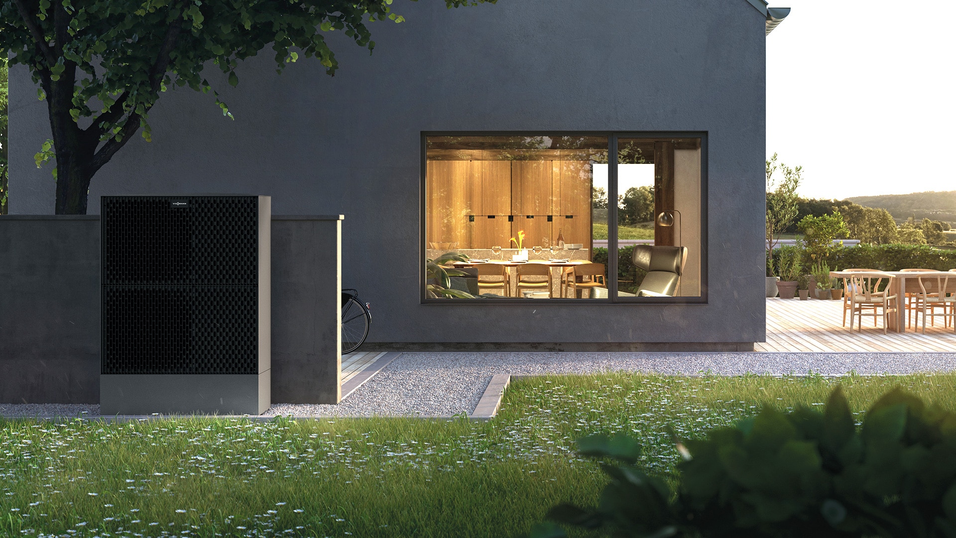 Wysoka przydatność do modernizacji: Pompa ciepła Vitocal 250-A